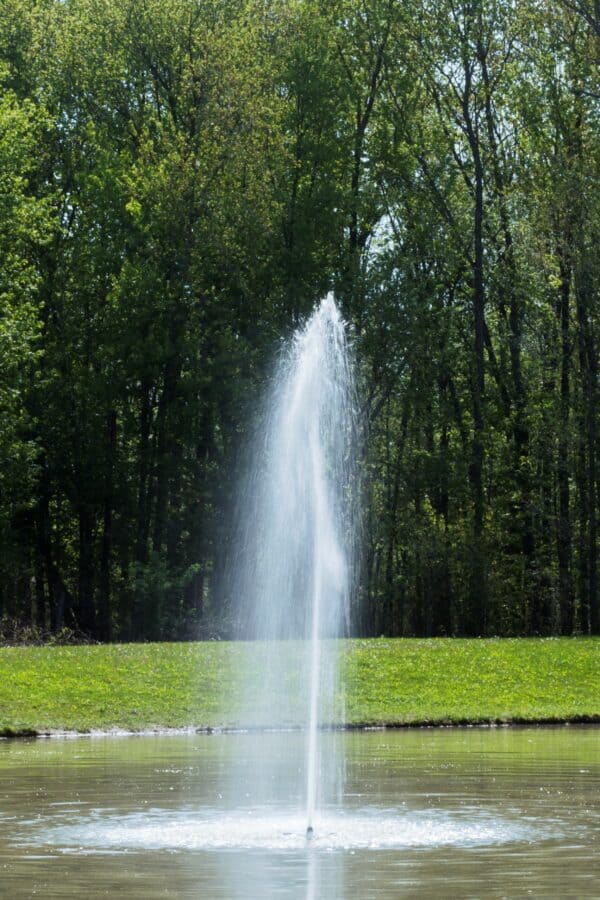 Geyser style fountain